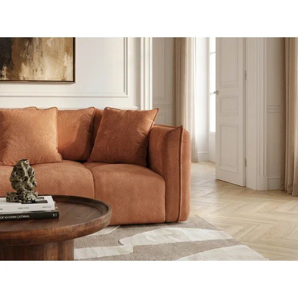 Oranžová žinylková pohovka Harlem – Bobochic Paris-image-2