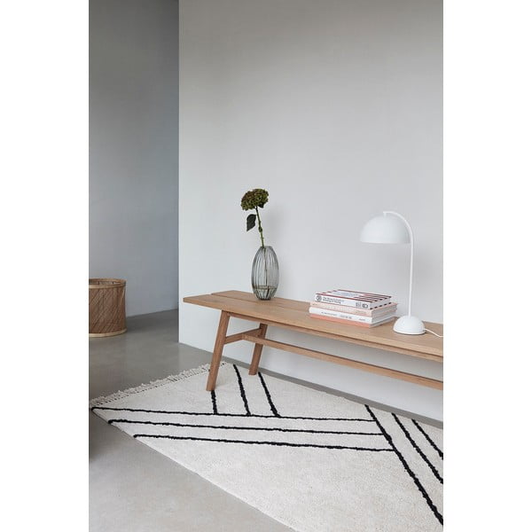 Šedá skleněná váza Hübsch Smoked, výška 30 cm-image-1