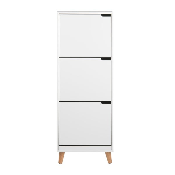 Bílý výklopný botník Mitra - Actona-image-4