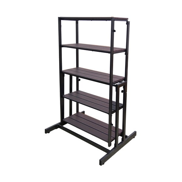 Kovový/plastový stojan na květiny Tabora - Garden Pleasure-image-2