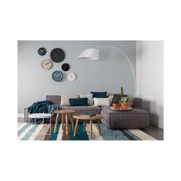 Zelené nástěnné mramorové hodiny Zuiver Marble Time-image-3