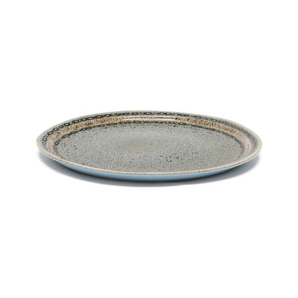 Šedý keramický talíř ø 28 cm Coval – Kave Home