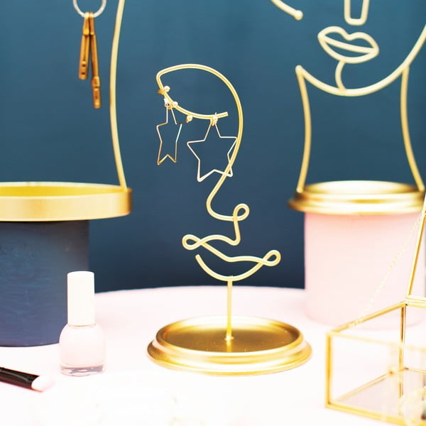 Stojan na šperky ve zlaté barvě Sass & Belle Leila-image-1