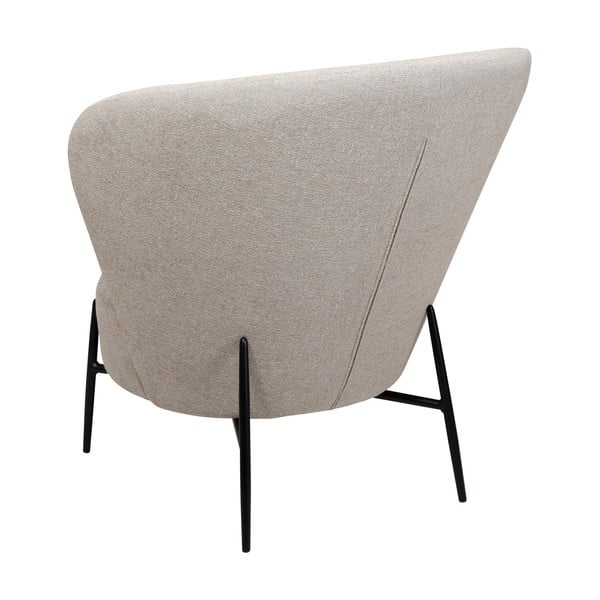 Béžové křeslo z textilie bouclé Orbit – DAN-FORM Denmark-image-1