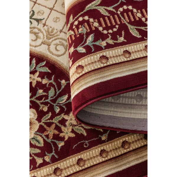 Vínovo-béžový koberec 160x235 cm Herat – Nouristan-image-3