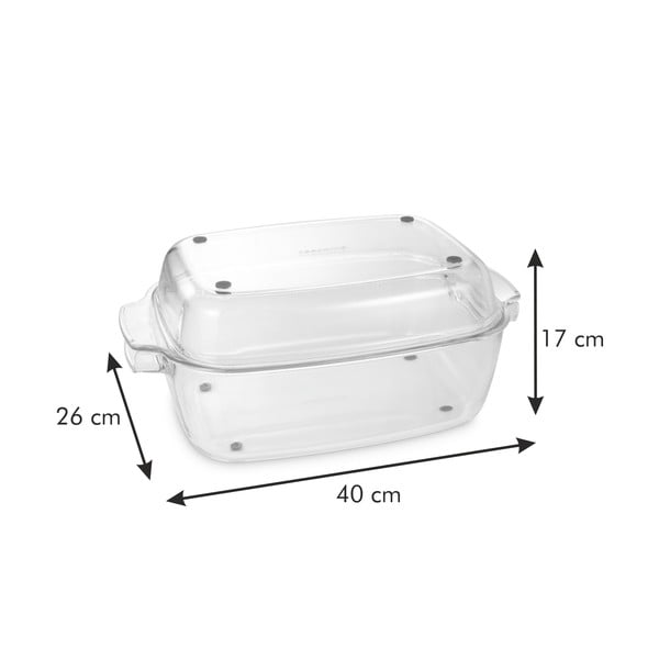 Skleněný pekáč 26x40 cm GrandChef – Tescoma-image-2