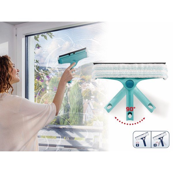 Zelená stěrka na okna 32 cm 3in1 – LEIFHEIT-image-1