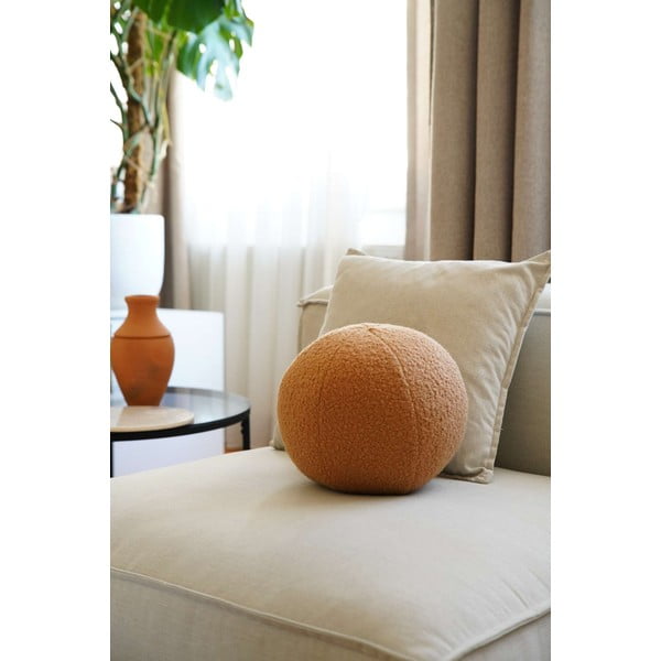 Dekorační polštář z materiálu bouclé ø 20 cm Top – Mioli Decor-image-2