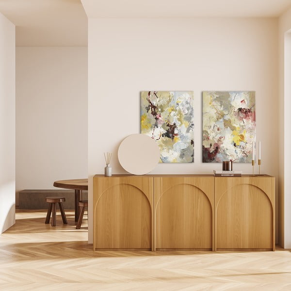 Obraz s ručně malovanými prvky na plátně 60x80 cm Free Play 1    – Malerifabrikken-image-1