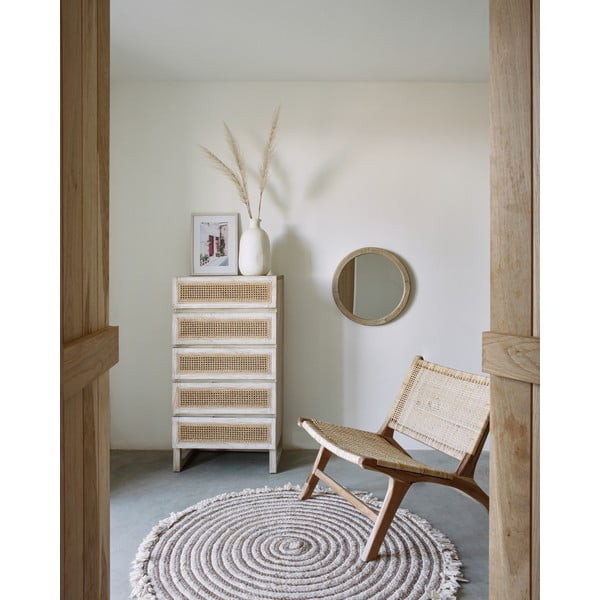 Přírodní koberec z juty Kave Home Gisel, ø 120 cm-image-1