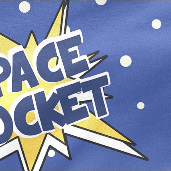 Bavlněná výstelka do postýlky Mr. Fox Space Rocket, 210 x 40 cm-image-2
