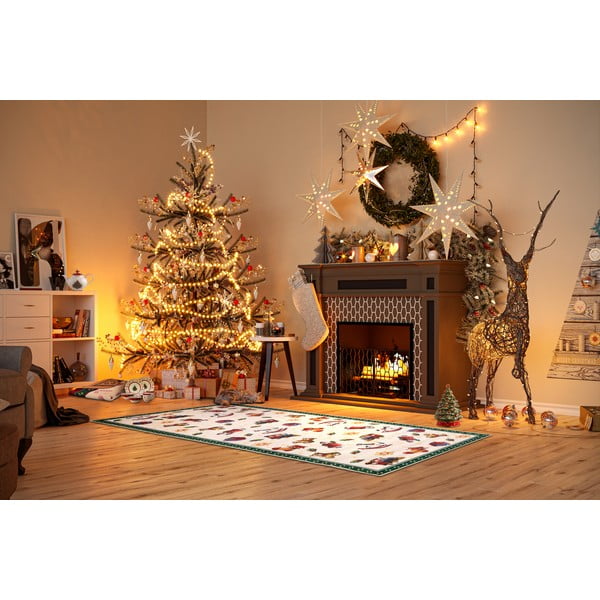 Zelený běhoun s vánočním motivem 80x200 cm Green Christmas – Villeroy&Boch-image-1