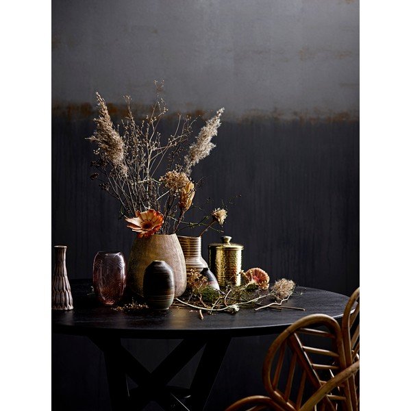 Růžová skleněná váza Bloomingville Ornaments-image-1