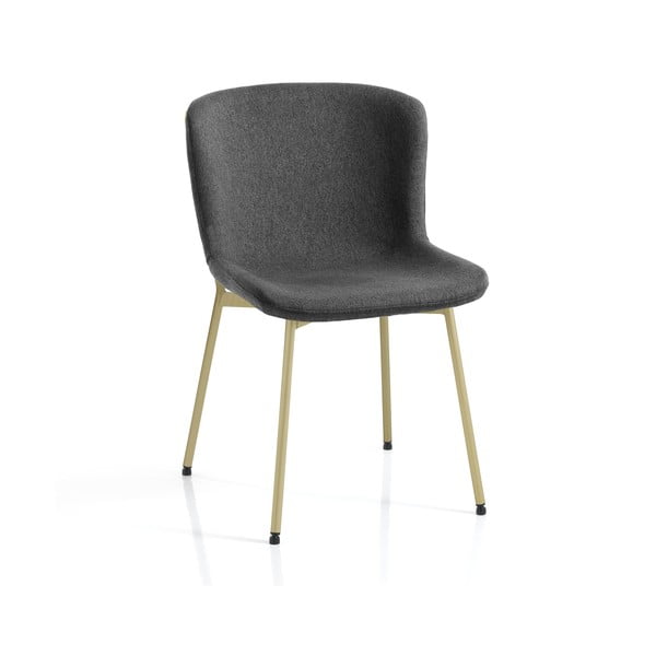 Tmavě šedé jídelní židle v sadě 2 ks Snug – Tomasucci