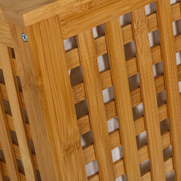 Bambusový koš na prádlo 60 l - Casa Selección-image-1