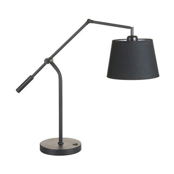 Černá stolní lampa Santiago Pons Klero