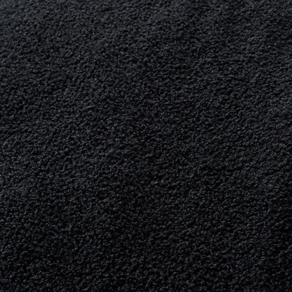 Černé povlečení na dvoulůžko/prodloužené z materiálu bouclé 230x220 cm Cosy Boucle – Catherine Lansfield-image-3