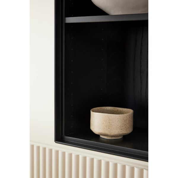 Černá nástěnná knihovna 68x68 cm Edge by Hammel – Hammel Furniture-image-3