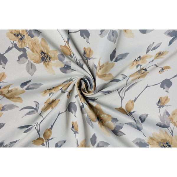 Krémovo-žlutý závěs 210x245 cm Cefalu – Mendola Fabrics-image-1