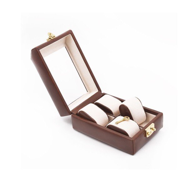 Kožené pouzdro na hodinky Ferruccio Laconi Brown-image-2