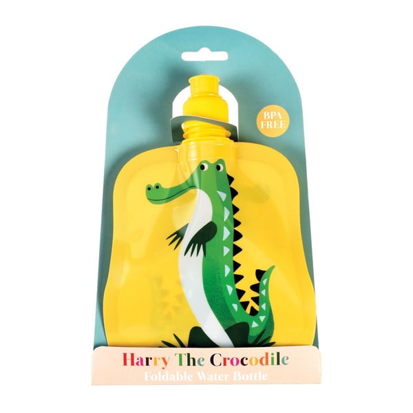 Skládací lahev na vodu Rex London Harry the Crocodile