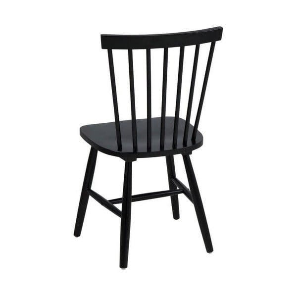 Sada 2 černých jídelních židlí Actona Riano-image-1