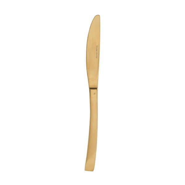 Nůž ve zlaté barvě House Doctor, délka 22,2 cm