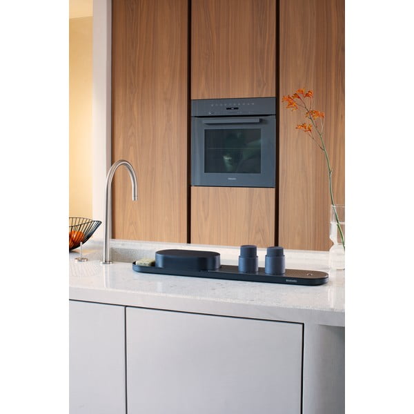 Šedý plastový stojan na mycí prostředky SinkStyle – Brabantia-image-1