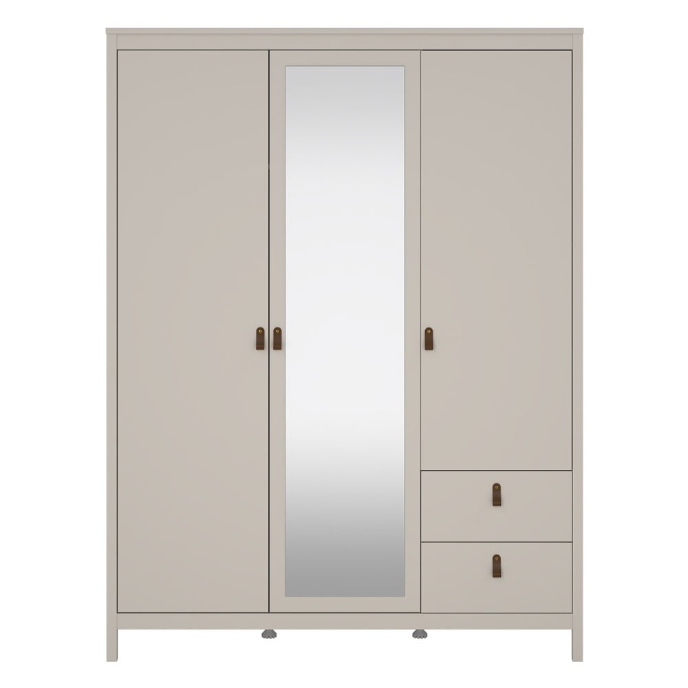Tvilum Madrid šatní skříň béžová/šedá 150 cm, 199 cm, 58 cm