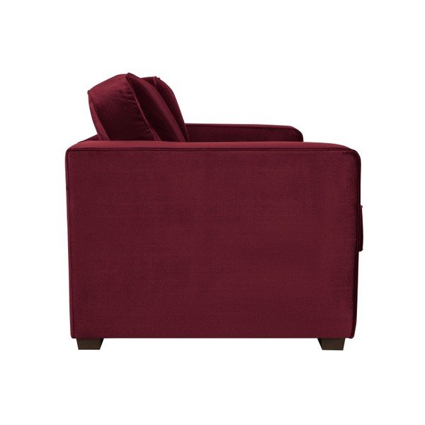 Dvojmístná pohovka v barvě burgundy Cosmopolitan Design Denver-image-2