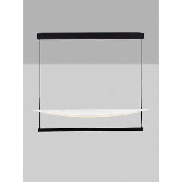 Bílé/matně černé hliníkové LED stmívatelné závěsné svítidlo Diona – Nova Luce-image-3