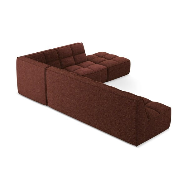 Vínová modulární rohová pohovka (variabilní roh) Kalai – Makamii-image-4