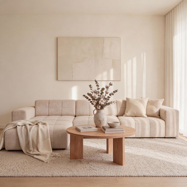 Béžová rohová pohovka (levý roh) Chicago – Cosmopolitan Design-image-3