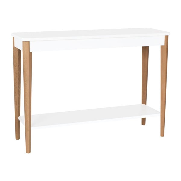 Bílý konzolový stolek Ragaba Ashme, šířka 105 cm