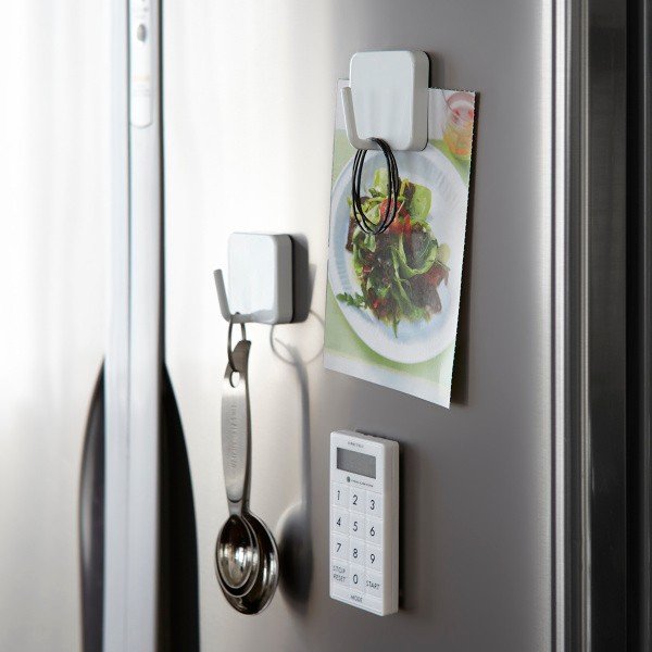 Bílý magnetický háček YAMAZAKI Tower-image-1