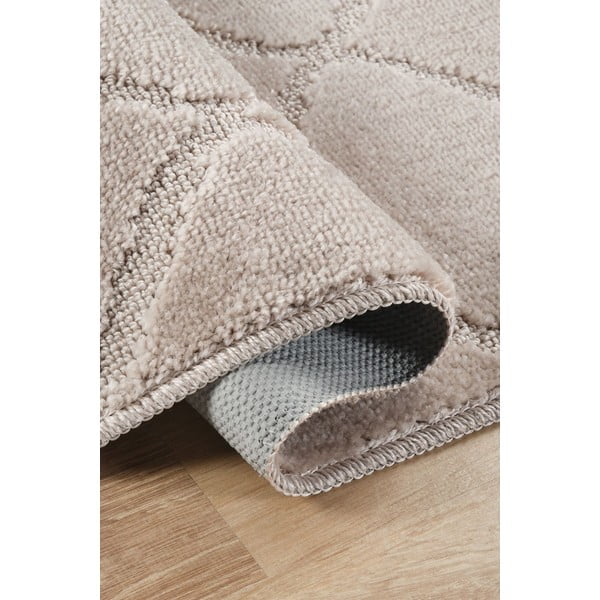 Světle hnědé koupelnové předložky v sadě 2 ks 50x80 cm Cizgili – Foutastic-image-2