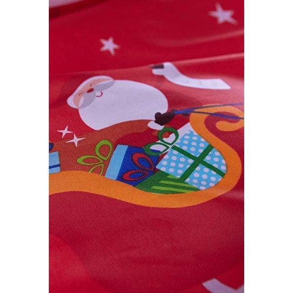 Červené dětské povlečení do postýlky 120x150 cm Santa's Christmas Presents – Catherine Lansfield-image-3