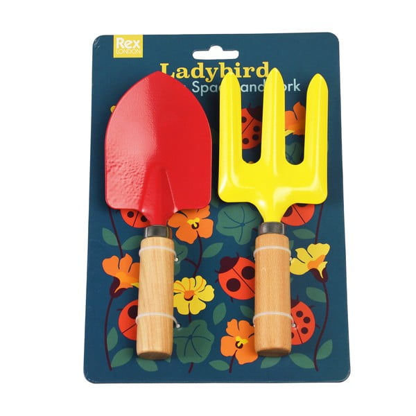 Drobné zahradní nářadí v sadě 2 ks Ladybird – Rex London-image-3