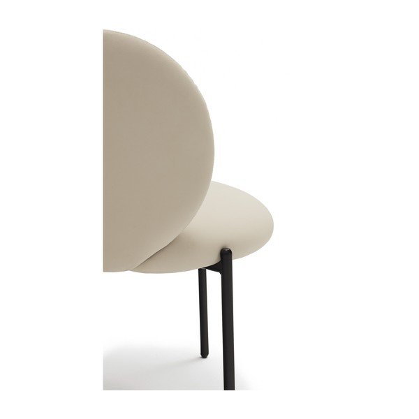 Bílé křeslo z imitace kůže Mogi - Teulat-image-4