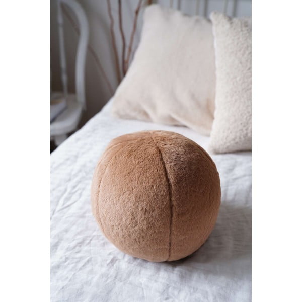 Dekorační polštář z mikroplyše ø 25 cm Top – Mioli Decor-image-2