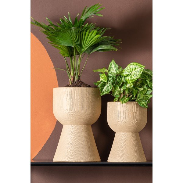 Béžový květináč PT LIVING Tam Tam, ø 21 cm-image-1