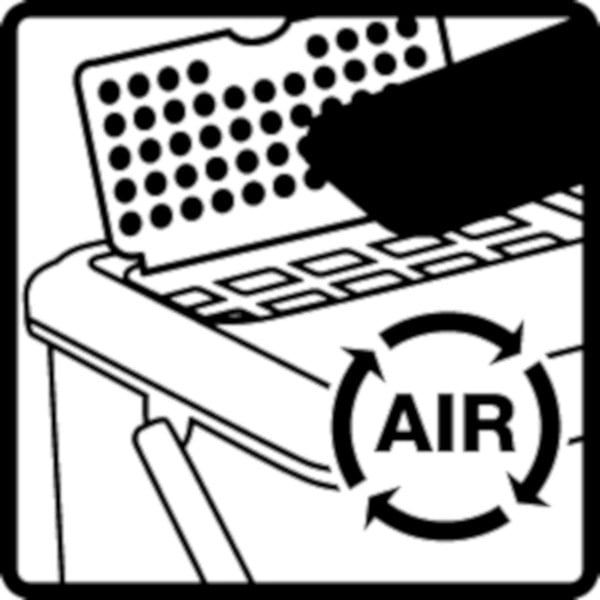 Náhradní uhlíkový filtr do nádoby na kompostovatelný odpad 3 ks - Rotho-image-3