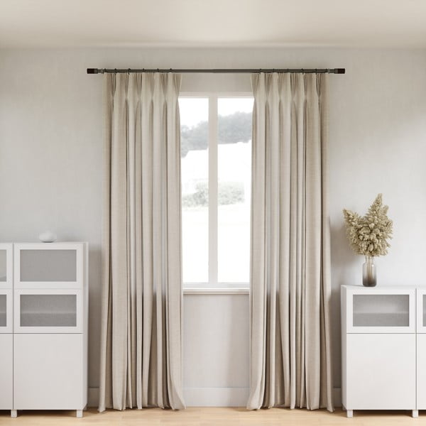 Ocelová roztažitelná garnýž 183 - 366 cm Blok – Umbra-image-3