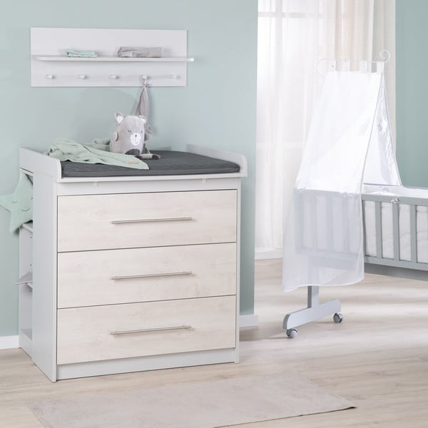 Přebalovací podložka 75x85 cm Graphite gesteppt – Roba-image-4