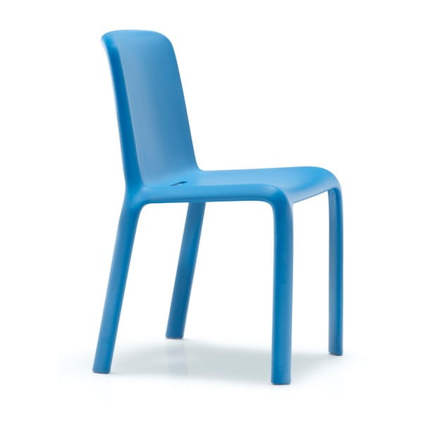 Modrá židle Pedrali Snow
