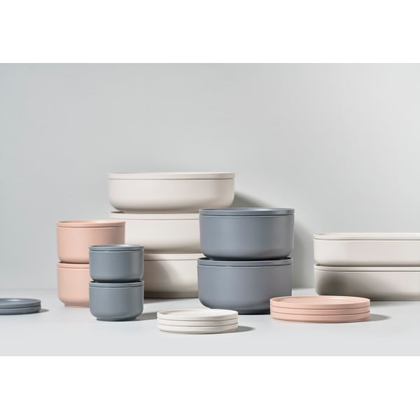 Šedá servírovací miska s víkem Zone Peili, 500 ml-image-3