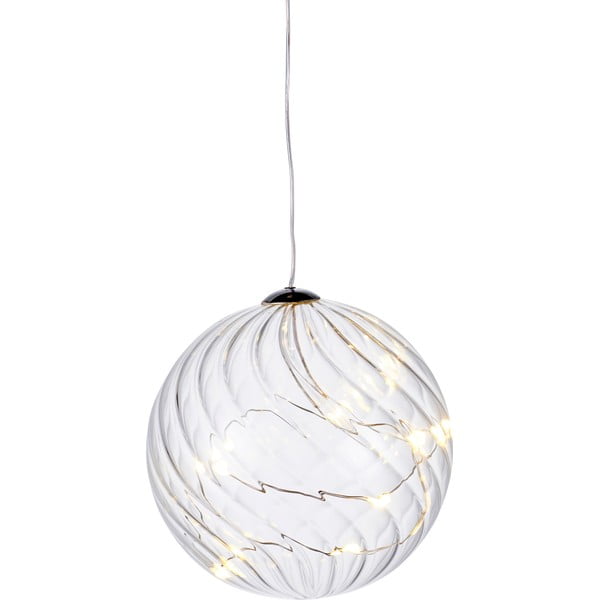 Světelná LED dekorace Sirius Wave Ball, Ø 10 cm