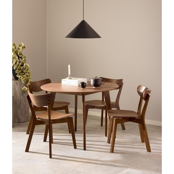 Hnědá jídelní židle Roxby – Actona-image-1