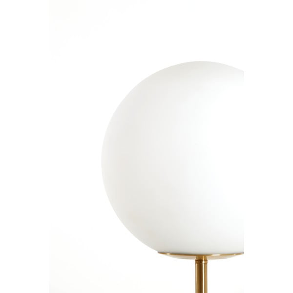 Stojací lampa v bílo-zlaté barvě (výška 156 cm) Medina – Light & Living-image-4
