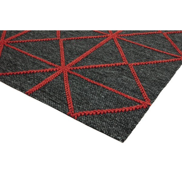 Černo-červený koberec Asiatic Carpets Prism, 160 x 230 cm-image-4